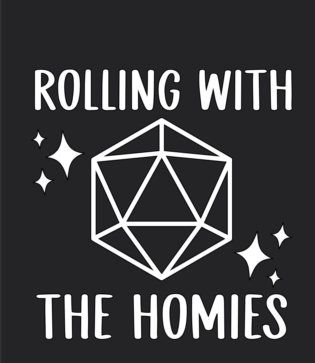 Rolling With The Homies - Vinyl Decal